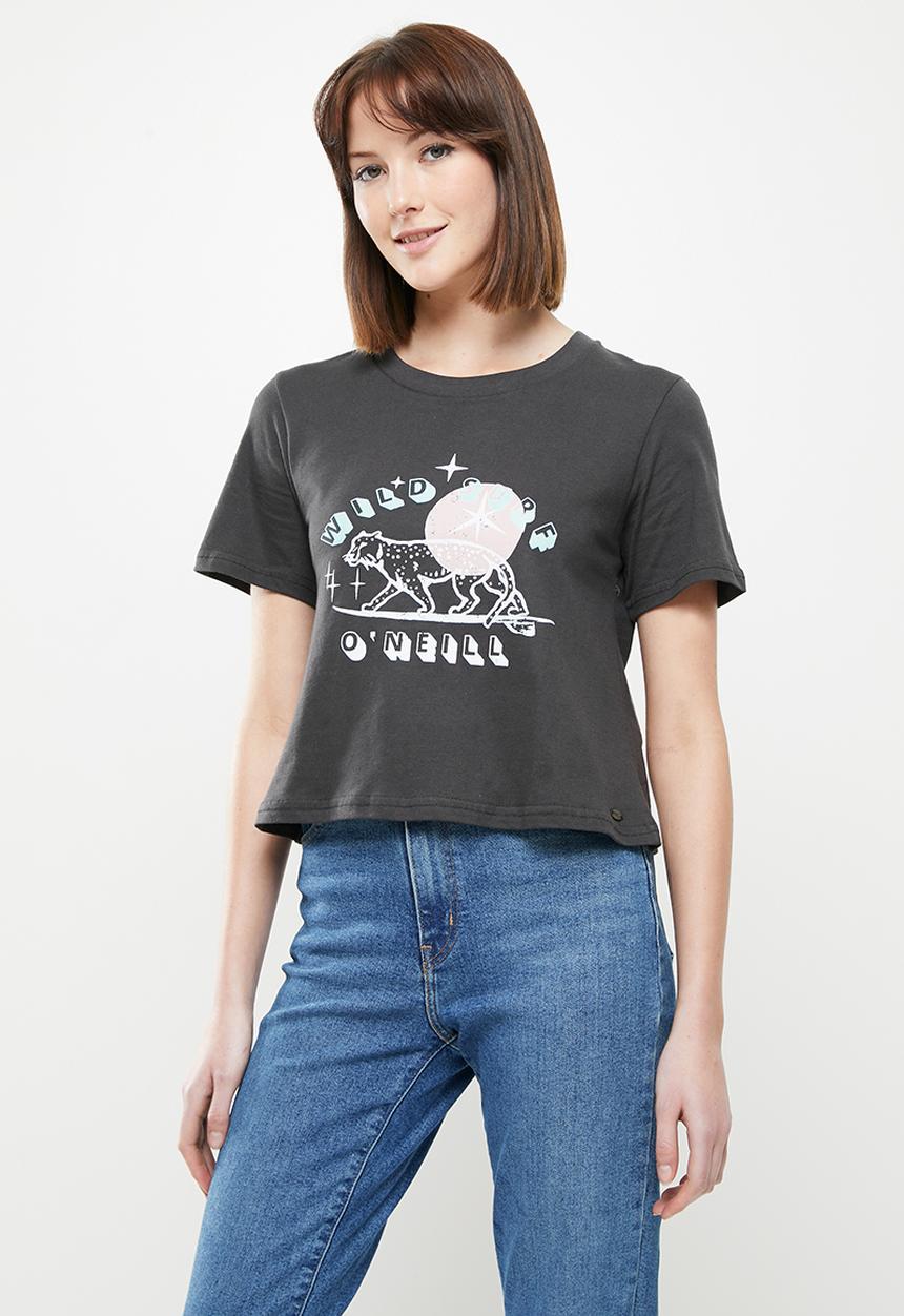 O'Neill - Wild surf short sleeve tee - pirate black