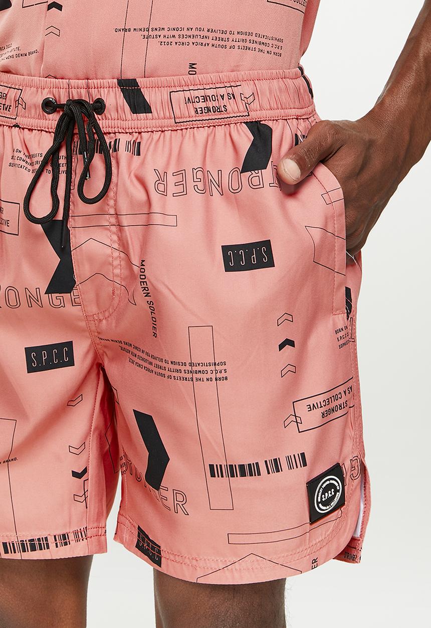 S.P.C.C - Maledon pool short  - pink