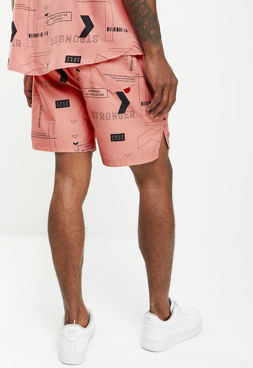 S.P.C.C - Maledon pool short  - pink