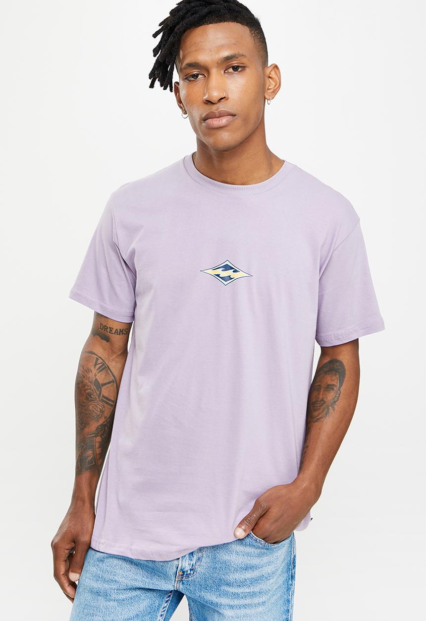 Billabong  - Diamond wave short sleeve - purple haze