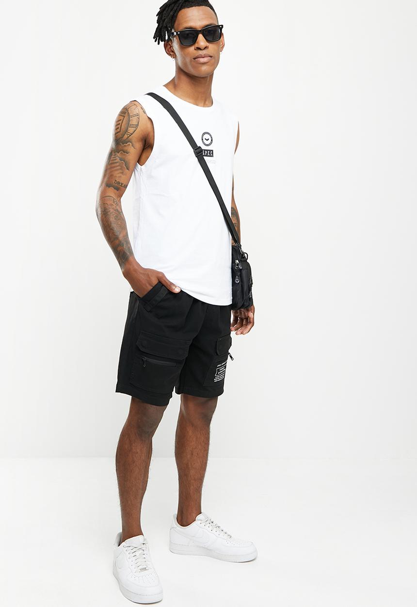 S.P.C.C - Malone utility short  - black