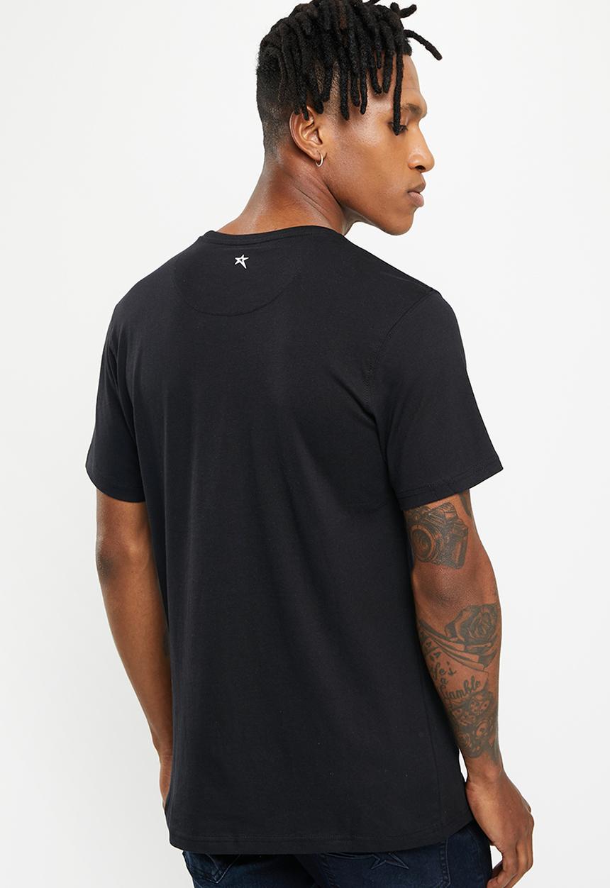 SOVIET - M brenner short sleeve logo tee - black