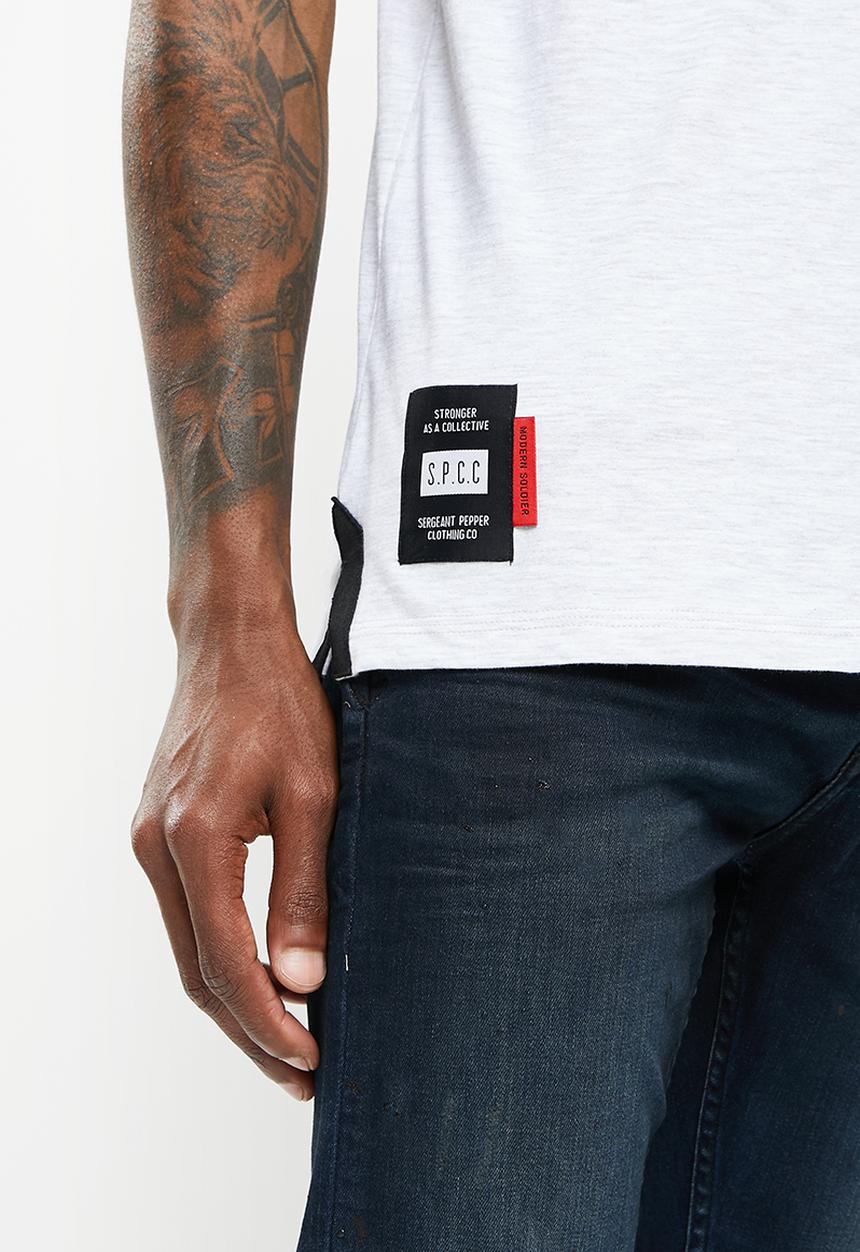 S.P.C.C - Ricketts tee  - light grey