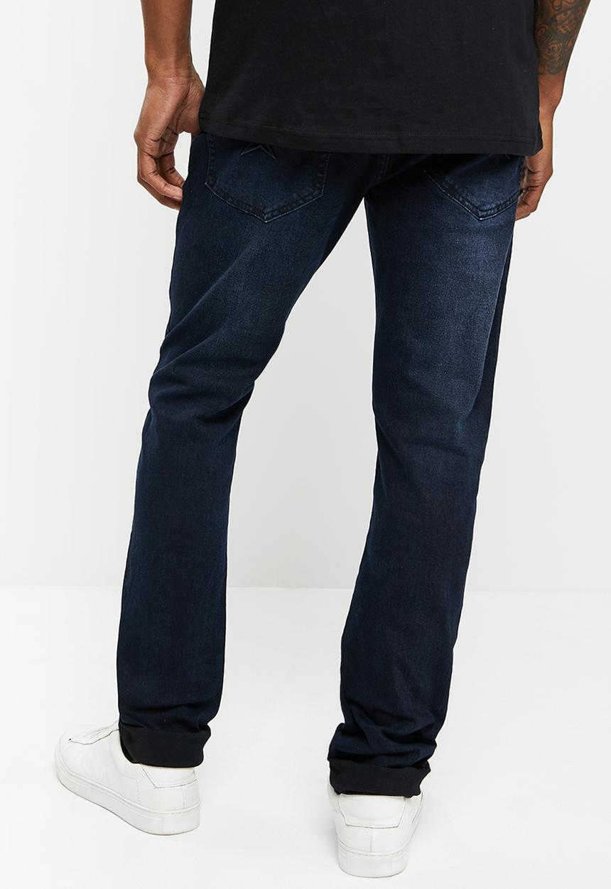 SOVIET - M raylen #9 slim leg denim - soot