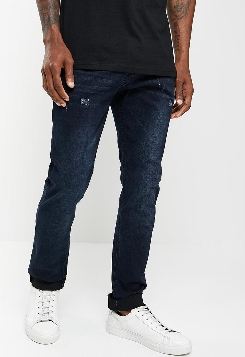 SOVIET - M raylen #9 slim leg denim - soot