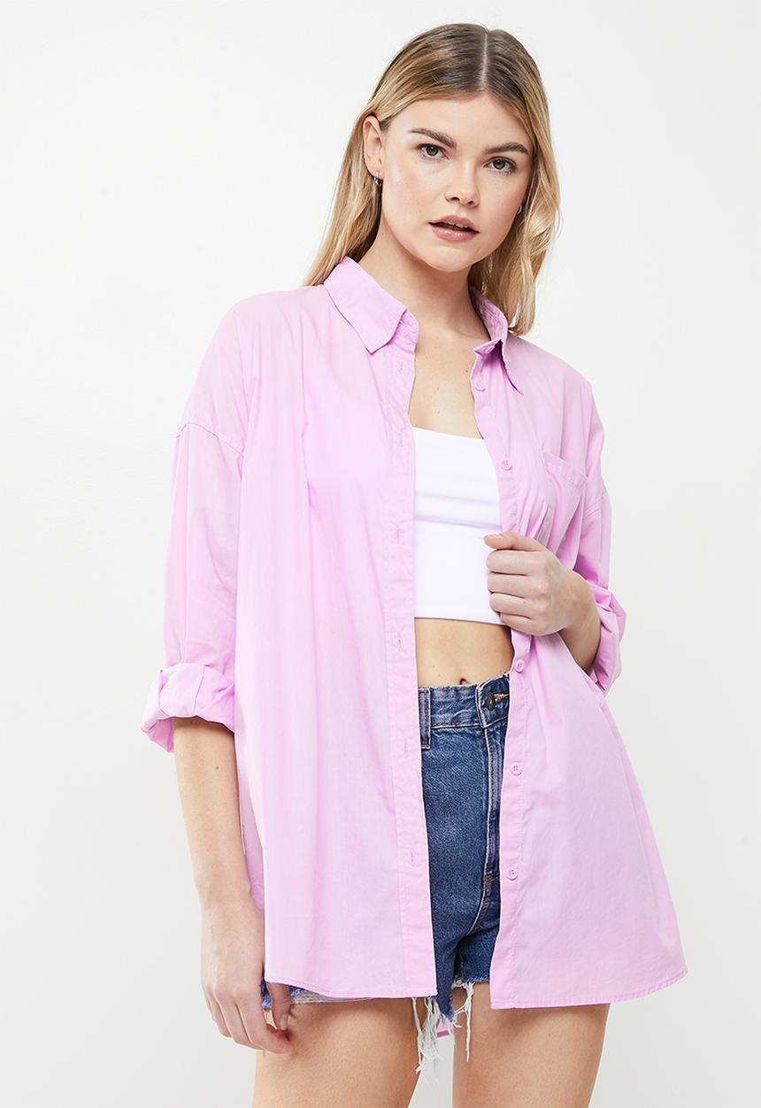Cotton On - Dad shirt - petal purple