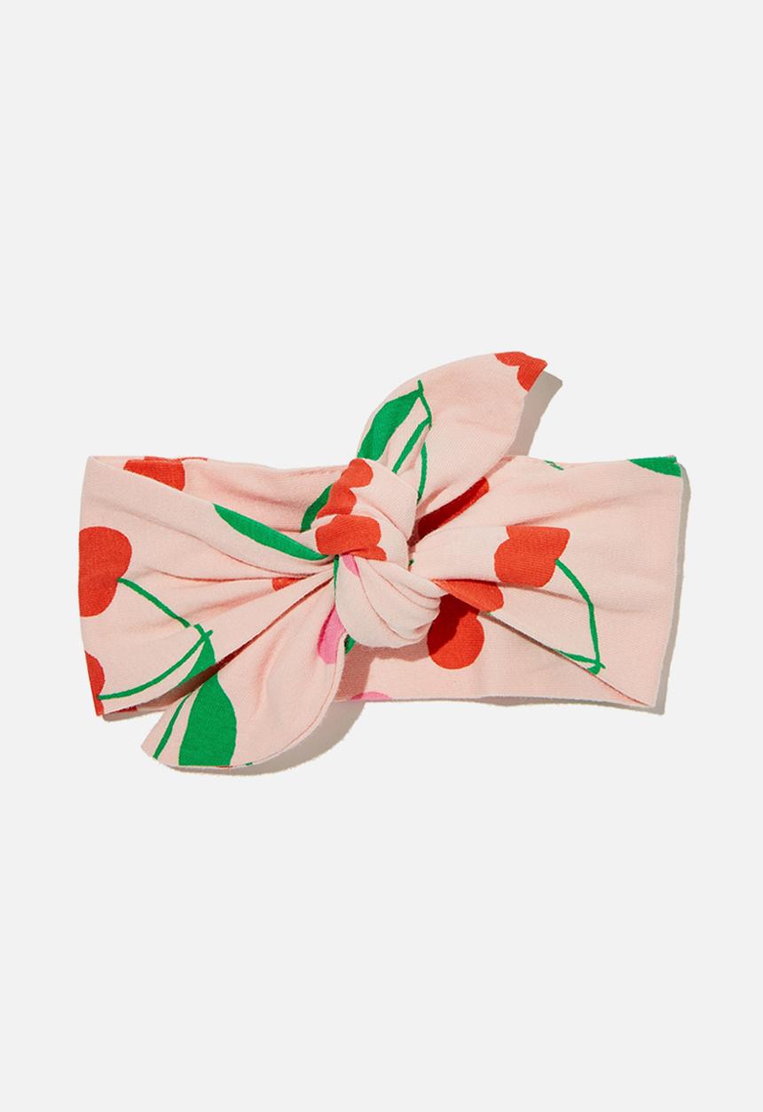 Cotton On - The tie headband - pinky/santina cherries
