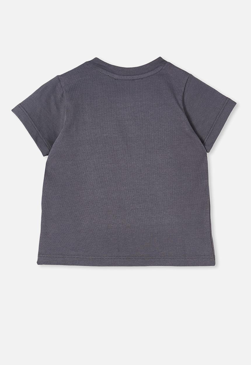 Cotton On - Jamie short sleeve tee-license - lcn bra rabbit grey/elton john speckle