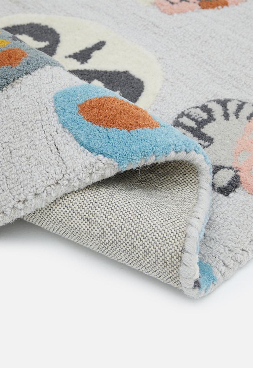 Sixth Floor - Animal friends rug - multi