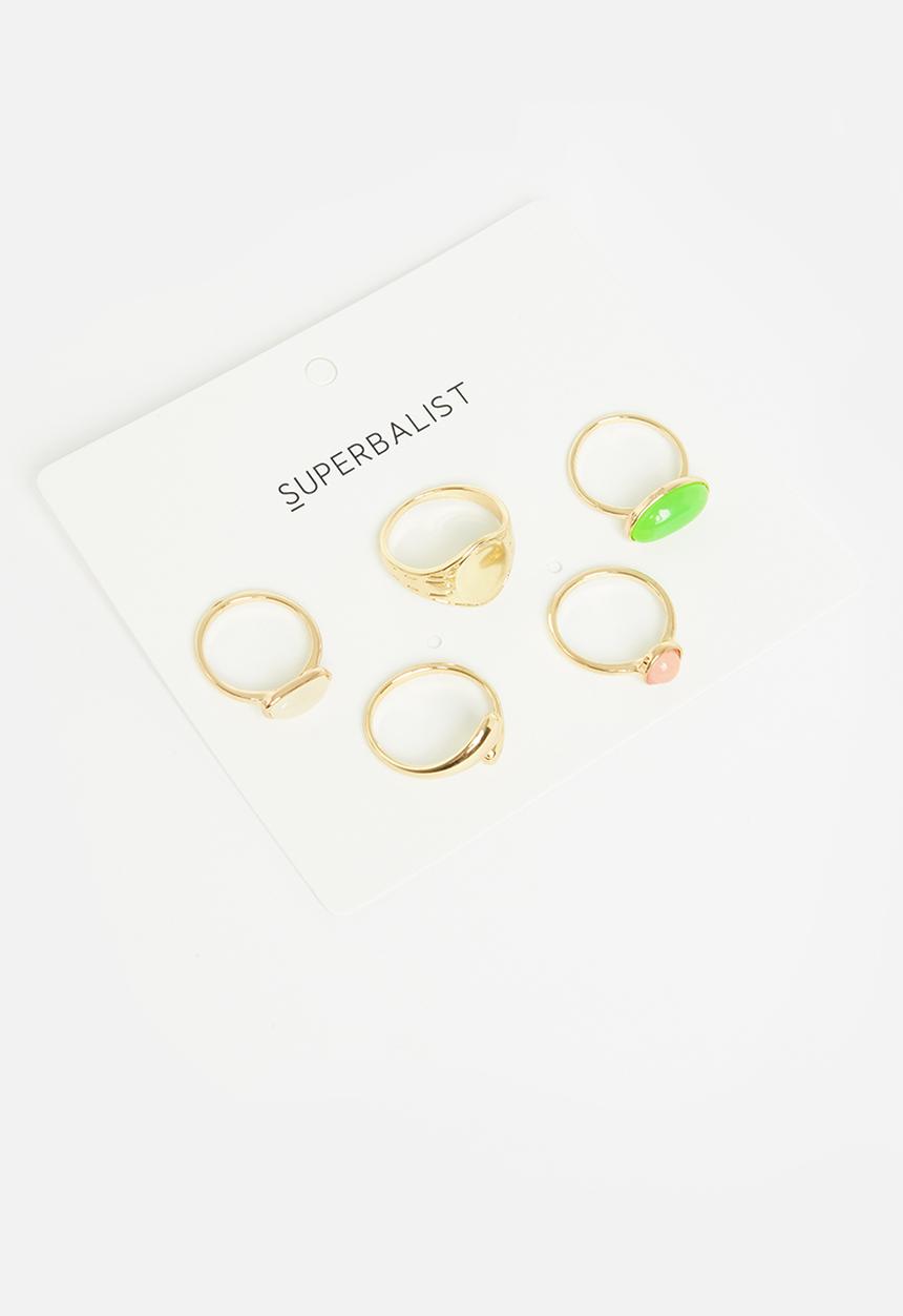 Superbalist - Laura ring pack - gold