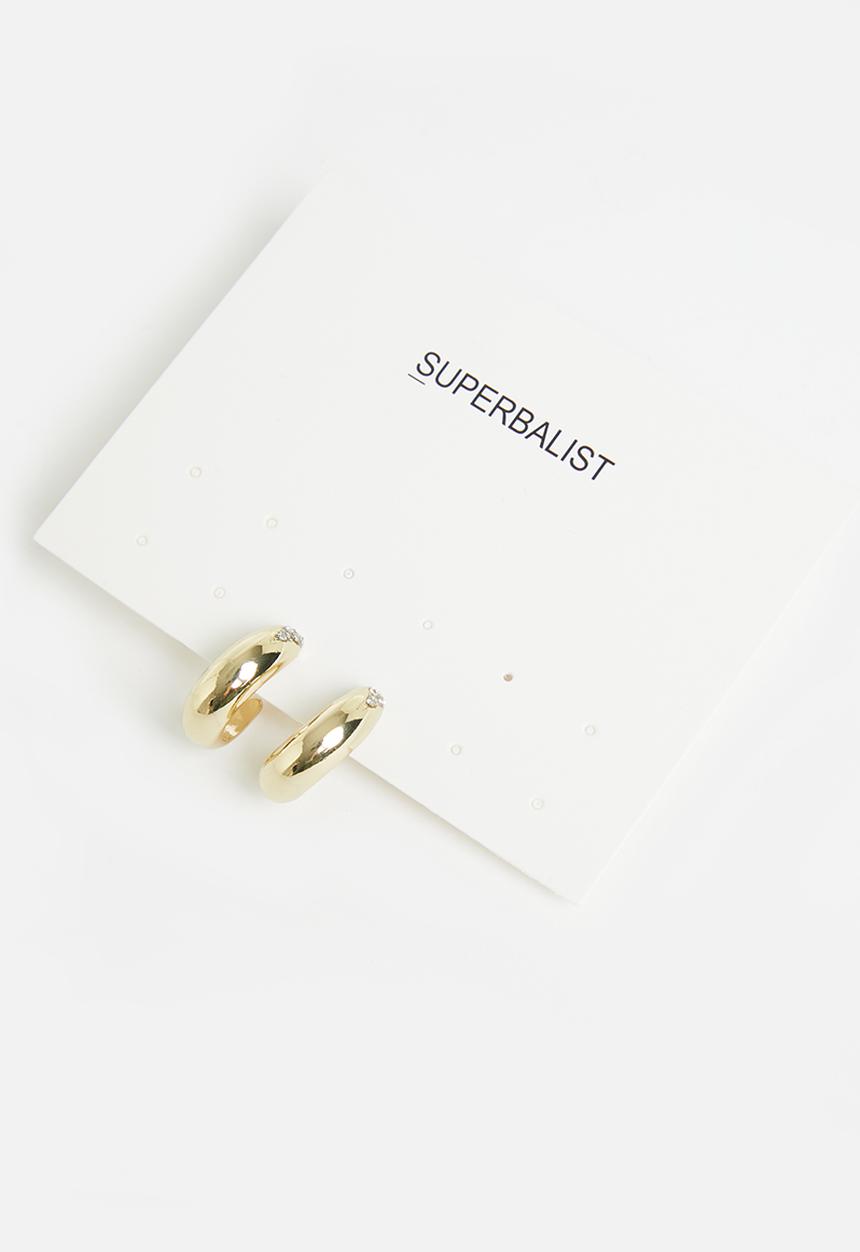 Superbalist - Suzanne hoop earrings - gold
