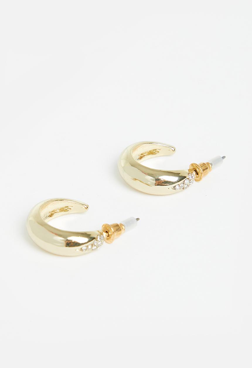 Superbalist - Suzanne hoop earrings - gold