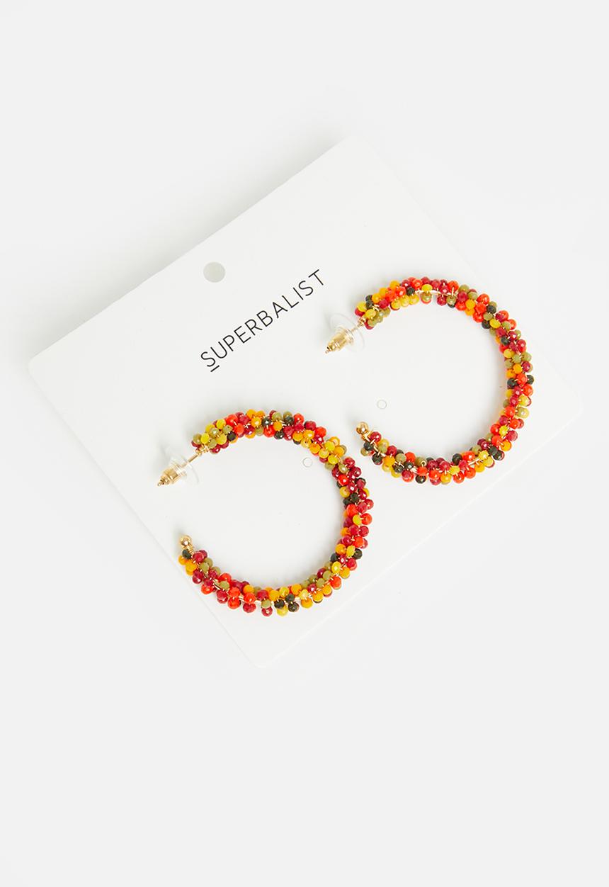 Superbalist - Marley beaded earrings - multi