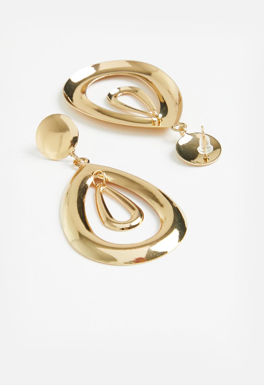 Superbalist - Sherry stud earrings - gold