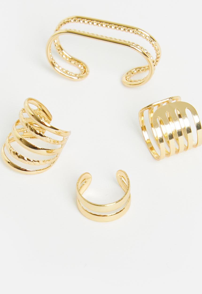 Superbalist - Vanessa ear cuffs - gold