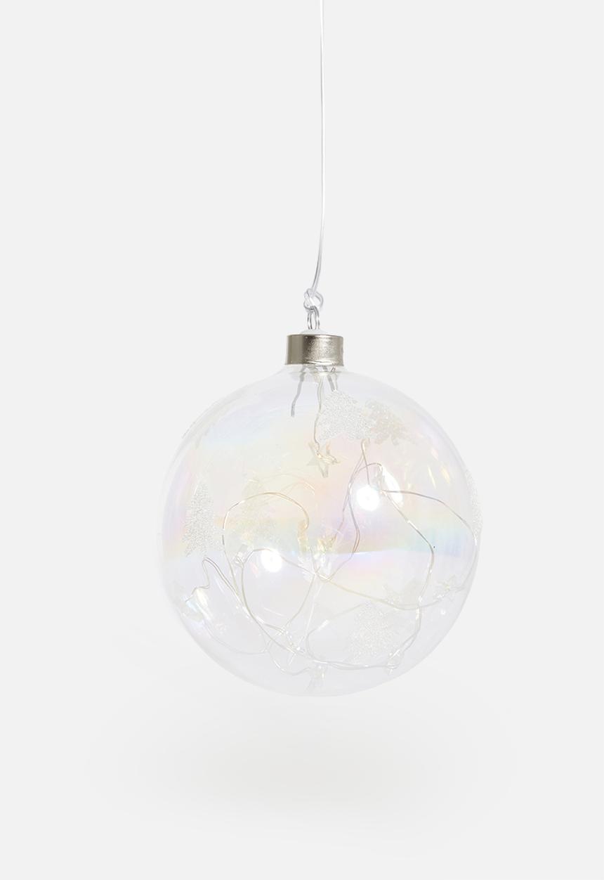 H&S - Large LED Christmas bauble 