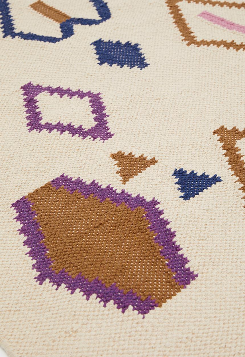 Sixth Floor - Lilly aztec rug - multi