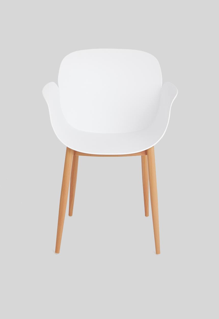 Sixth Floor - Aurea dining chair - white