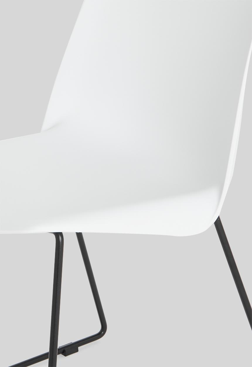 Sixth Floor - Rylie dining chair - white