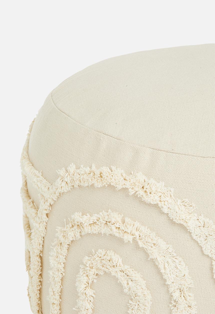 Sixth Floor - Kylie ottoman - natural