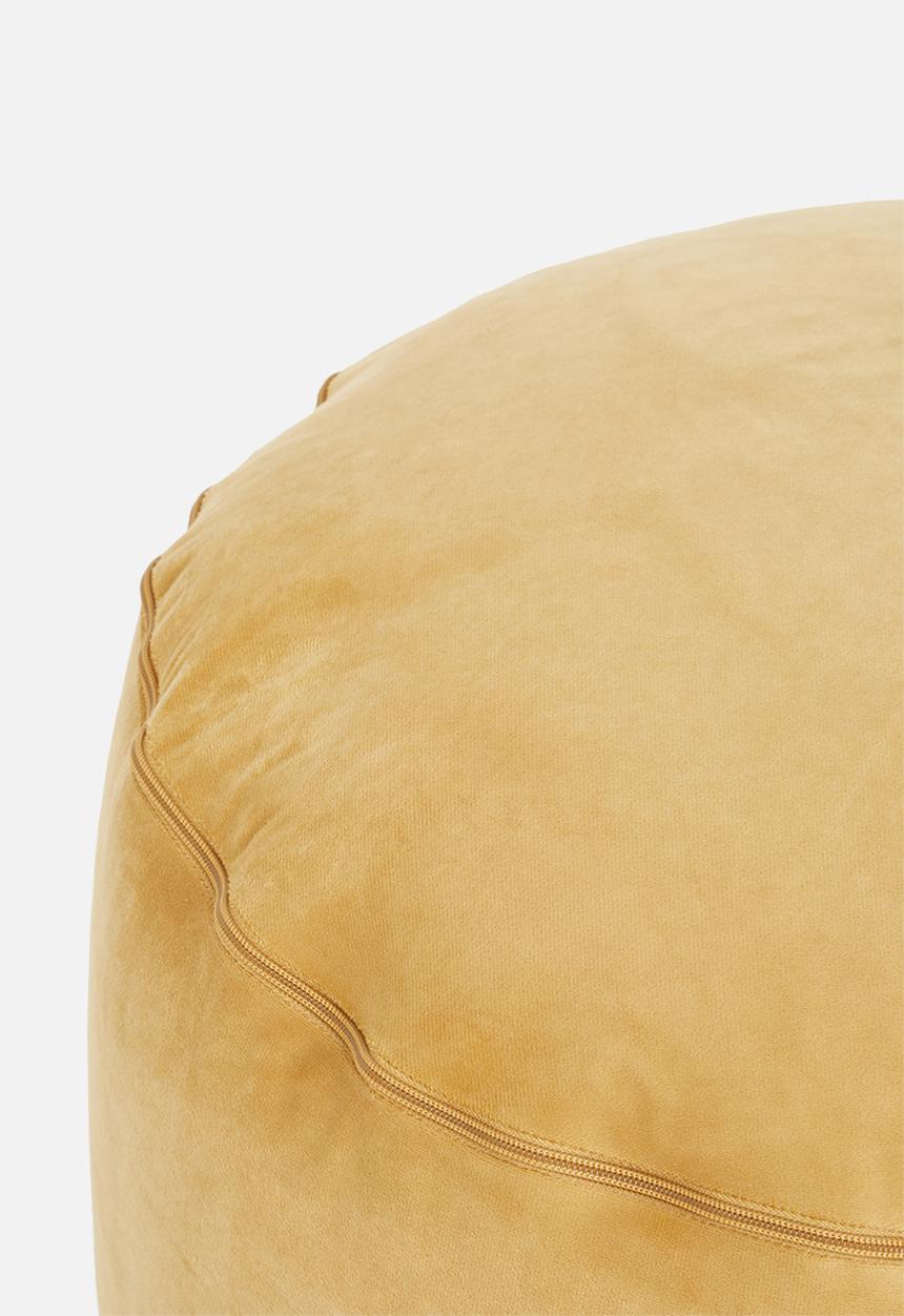 Sixth Floor - Katie ottoman - mustard