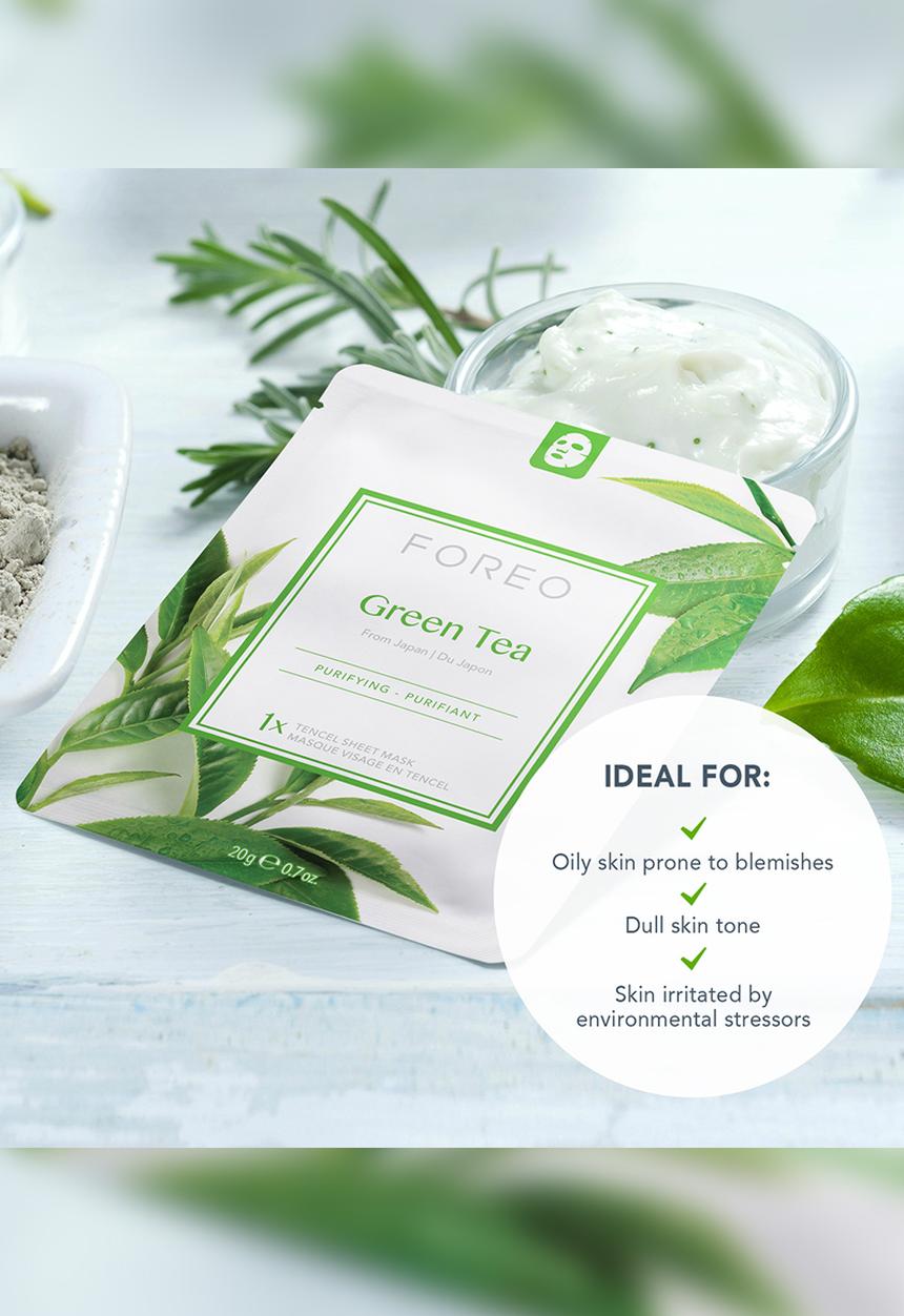 FOREO Sweden - Green Tea Sheet Mask