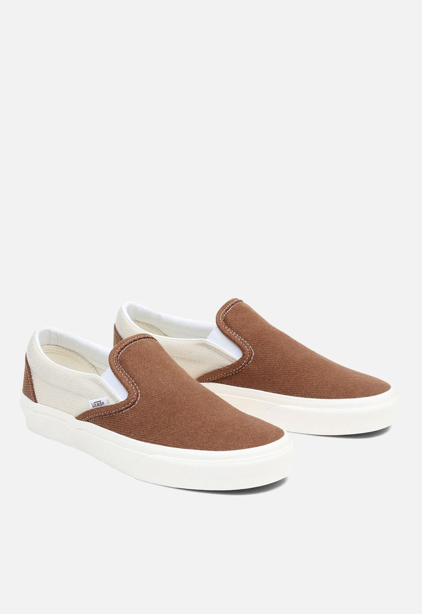 Vans - Classic slip-on - desert twill brown & beige