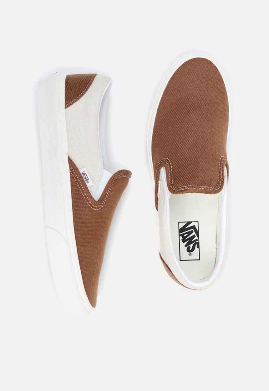 Vans - Classic slip-on - desert twill brown & beige