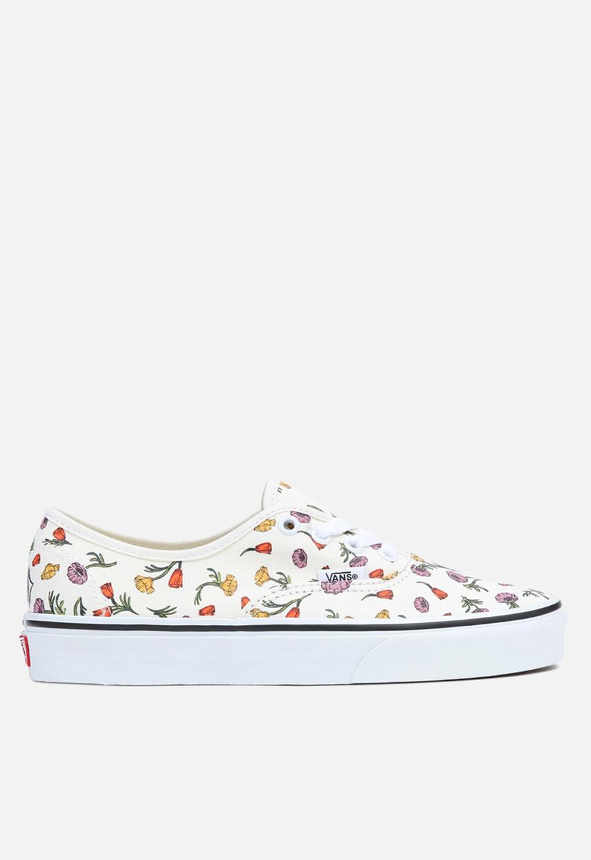Vans - Authentic - poppy floral cream