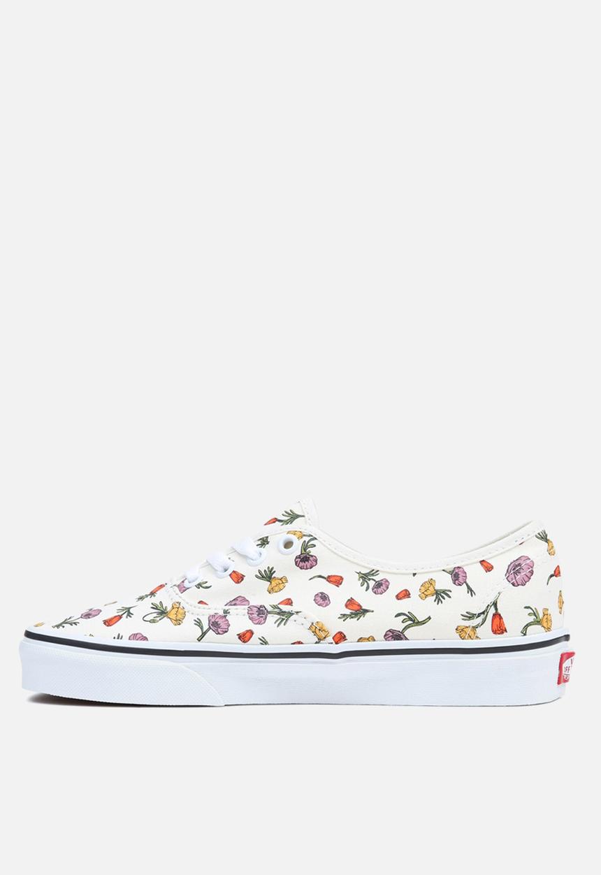 Vans - Authentic - poppy floral cream
