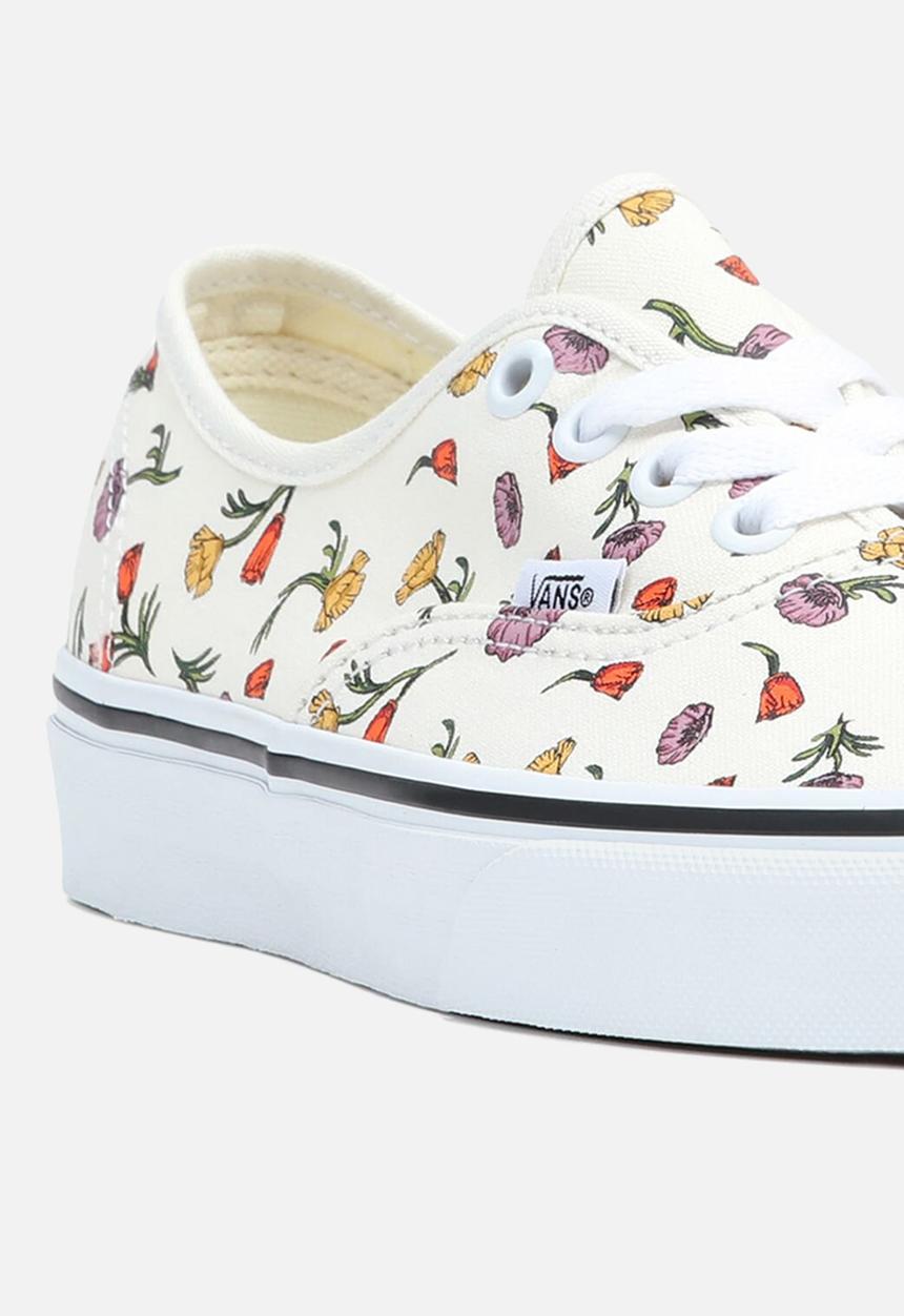 Vans - Authentic - poppy floral cream