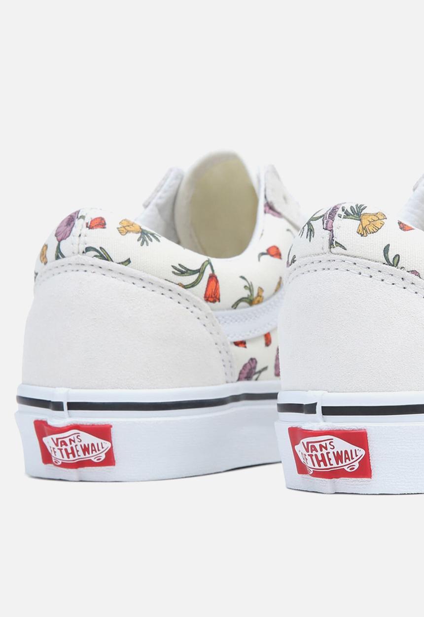 Vans - Old skool - poppy floral cream