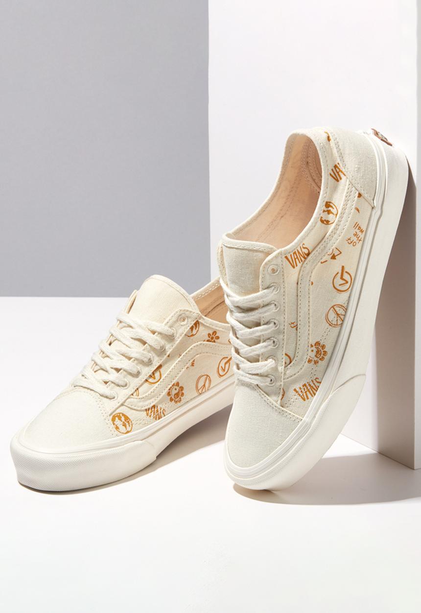 Vans - Old skool tapered - eco theory in our hands golden yellow