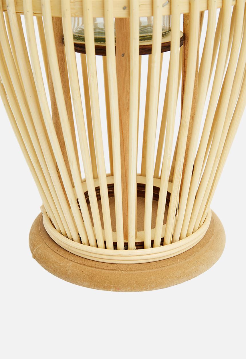 H&S - Java bamboo lantern - natural