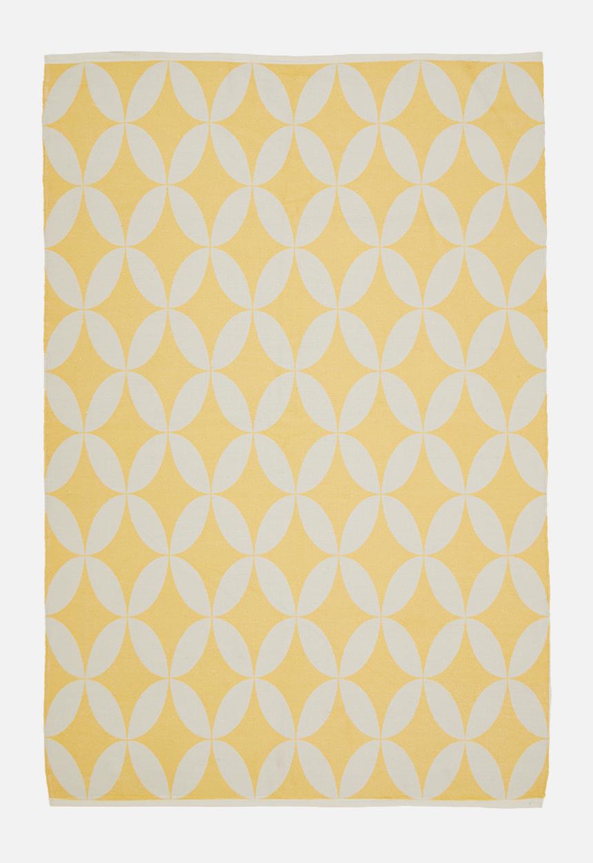 Sixth Floor - Diamond outdoor rug-mustard