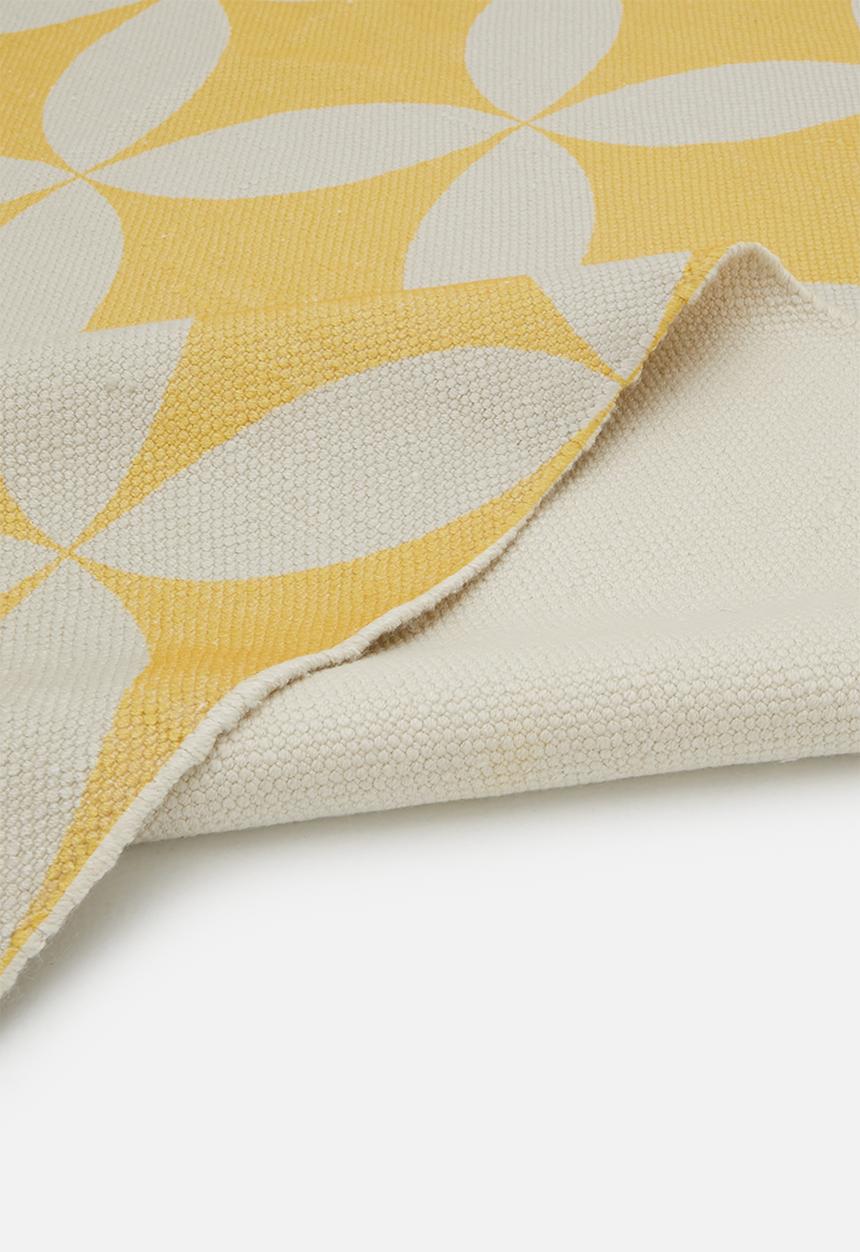 Sixth Floor - Diamond outdoor rug-mustard