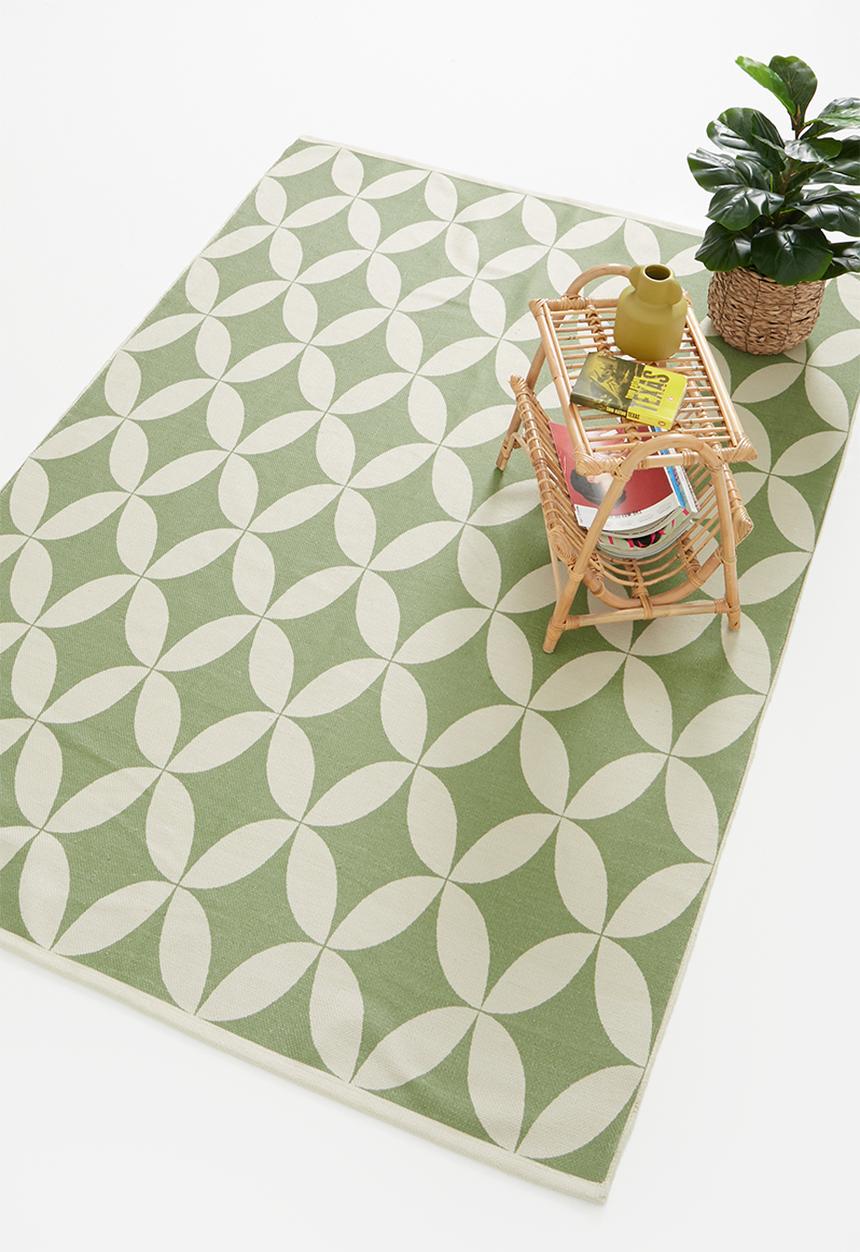 Sixth Floor - Diamond outdoor rug-sage