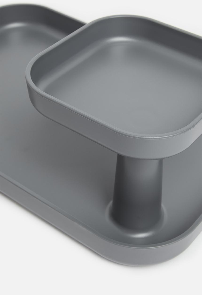 Litem - Tower tray - dark grey