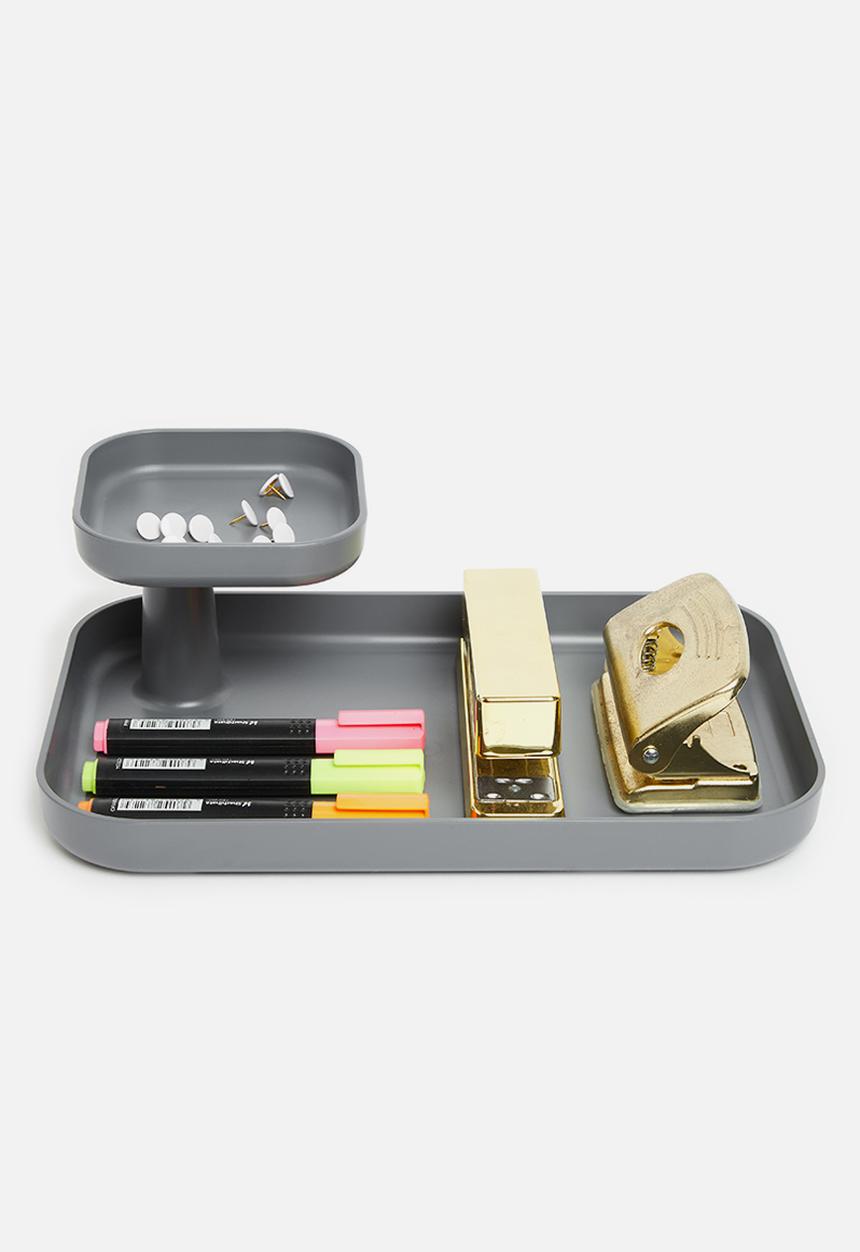 Litem - Tower tray - dark grey