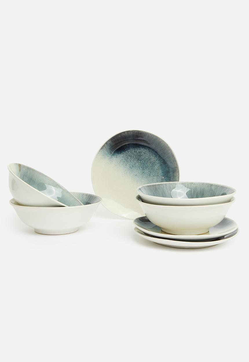 Sixth Floor - Moray serving bowl set of 4 - grey