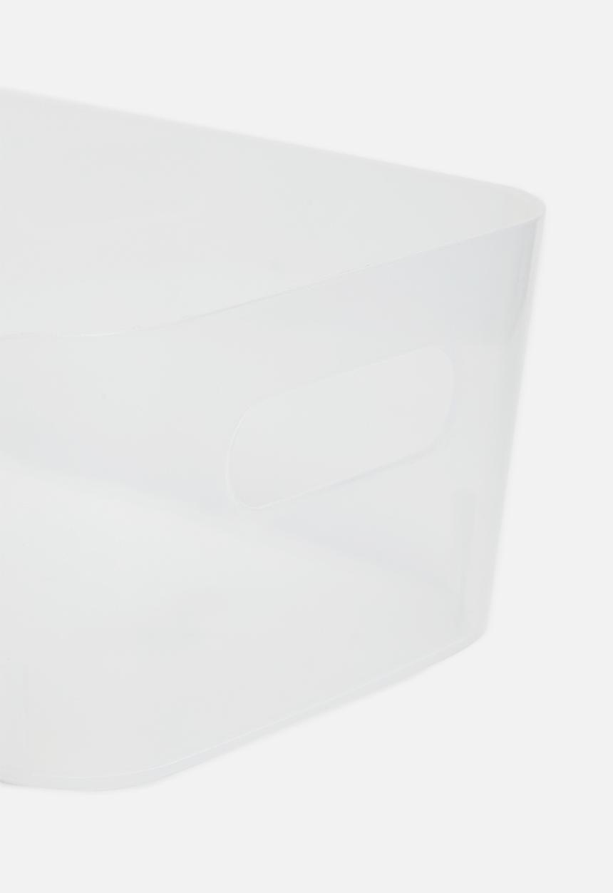Storage Solutions - Boxy storage box- clear