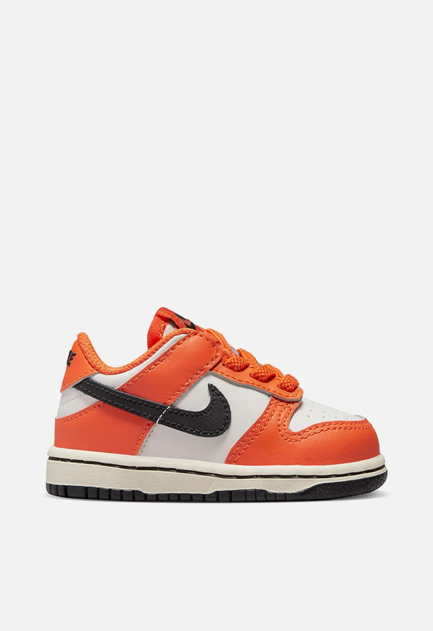 Nike - Nike dunk low - phantom/black-safety orange