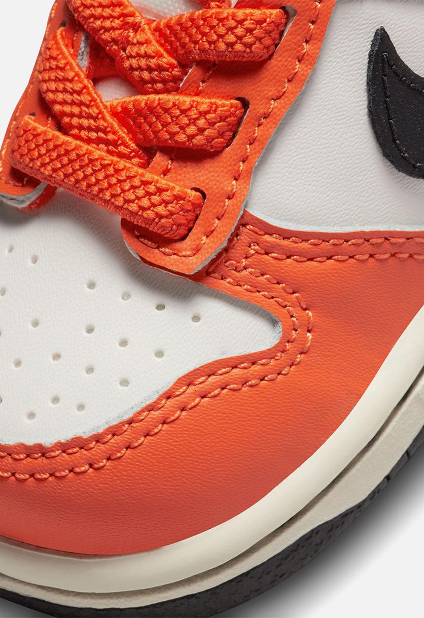Nike - Nike dunk low - phantom/black-safety orange
