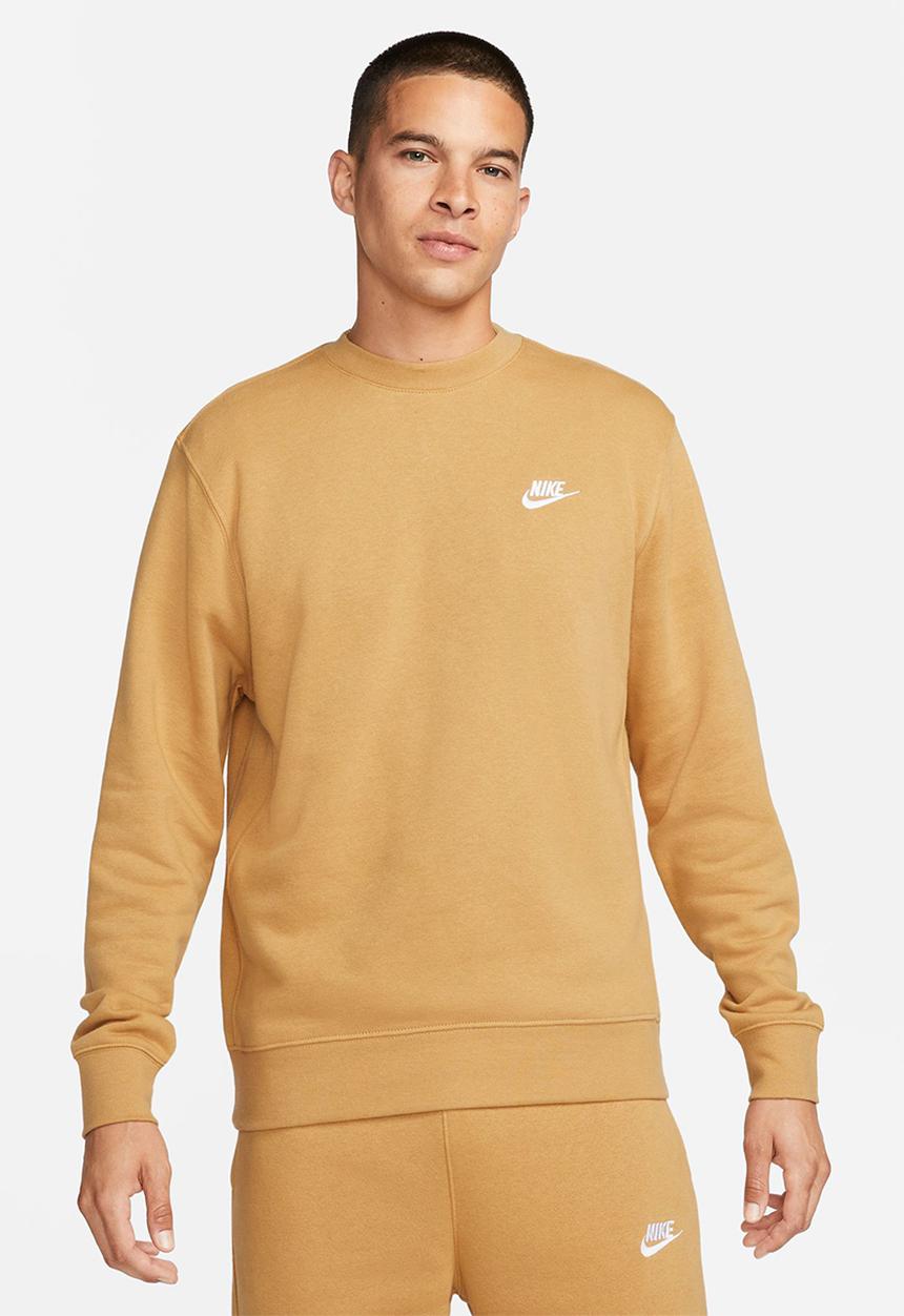 Nike - NSW Club Crew Neck Sweatshirt - elemental gold/white