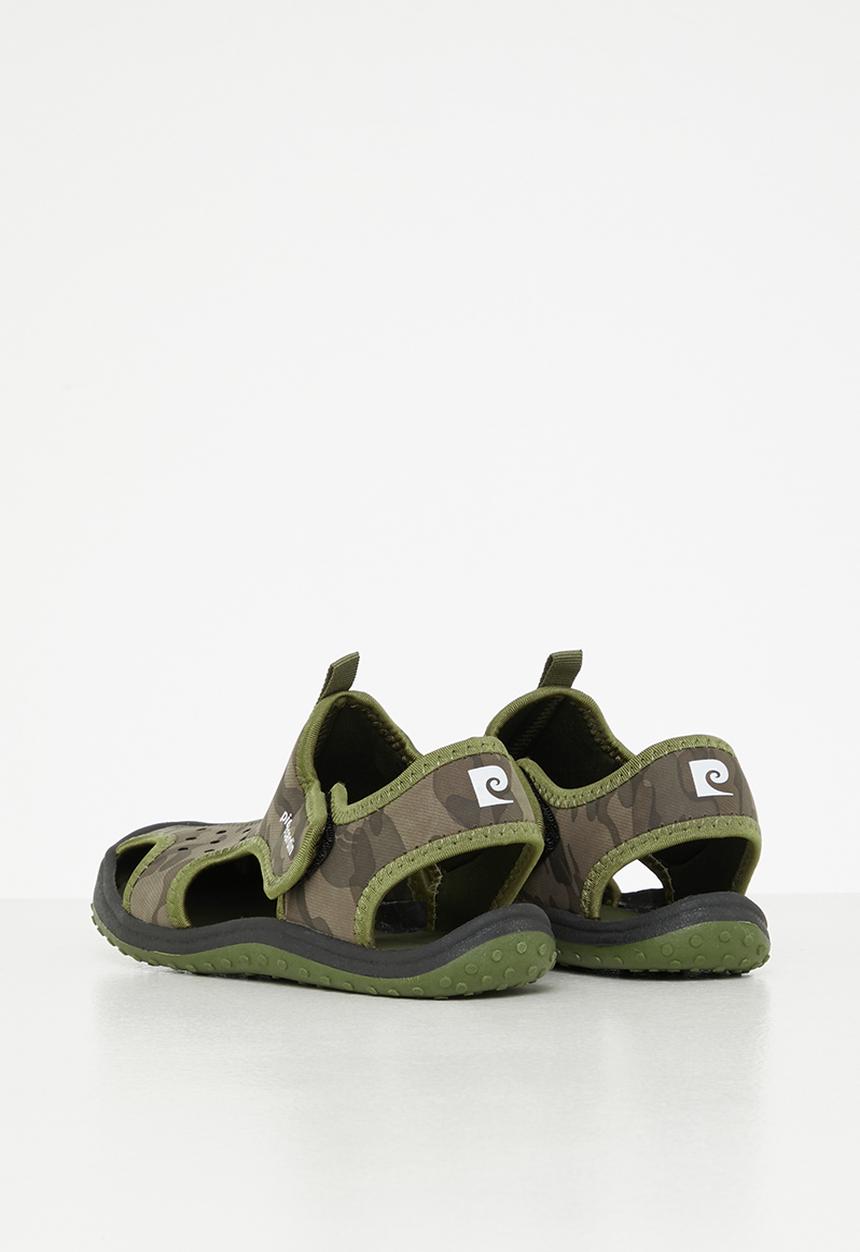 Pierre Cardin - Boys camo neoprene sandals - khaki