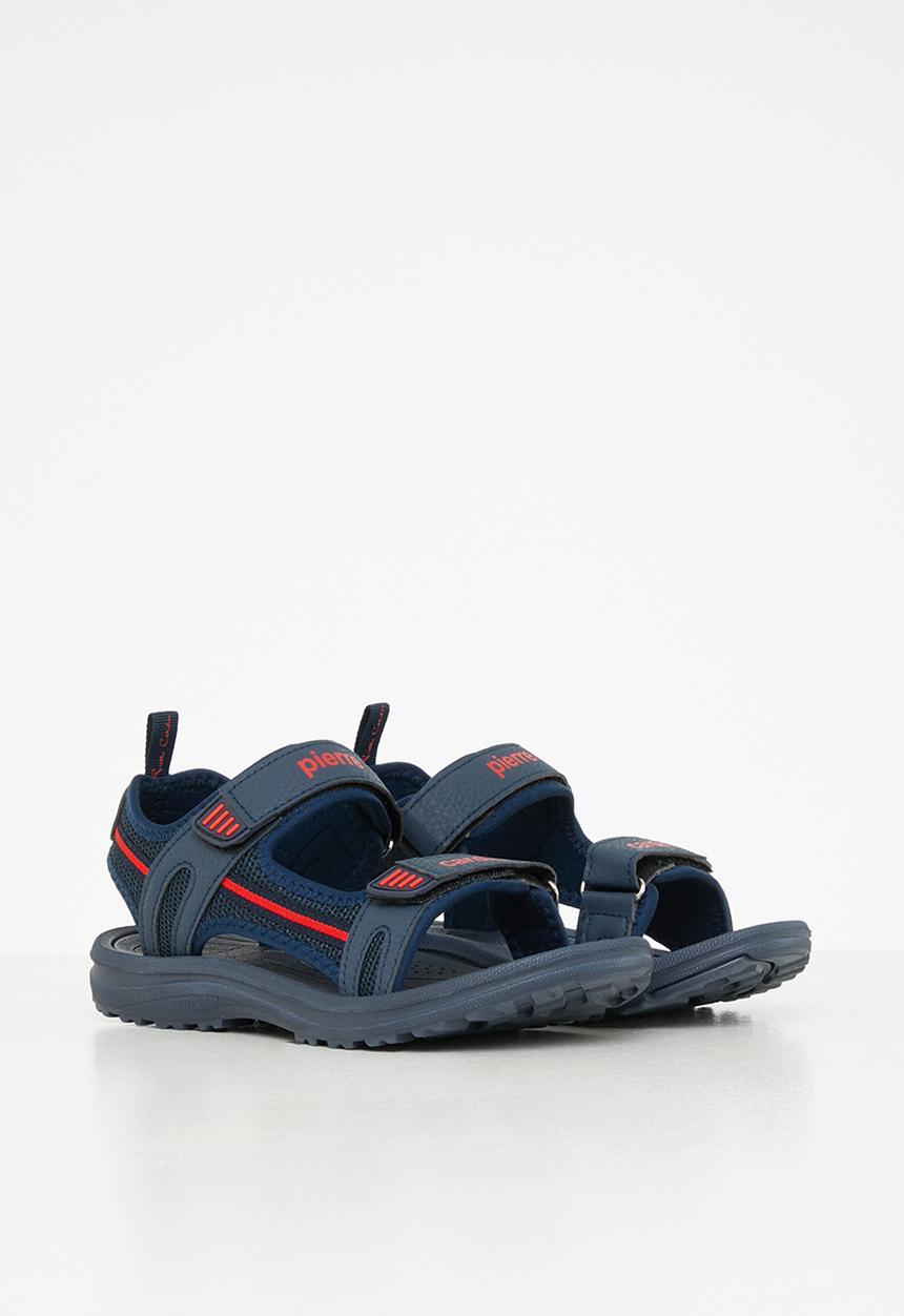 Pierre Cardin - Track sandals - navy & red