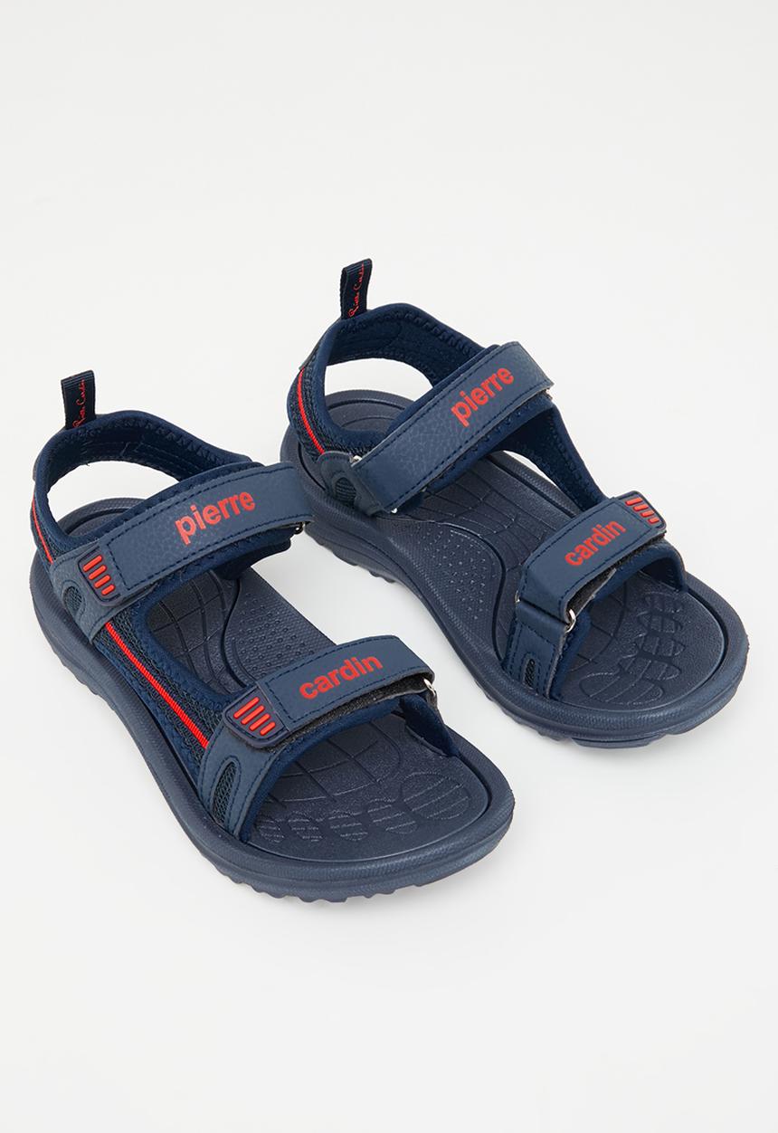Pierre Cardin - Track sandals - navy & red