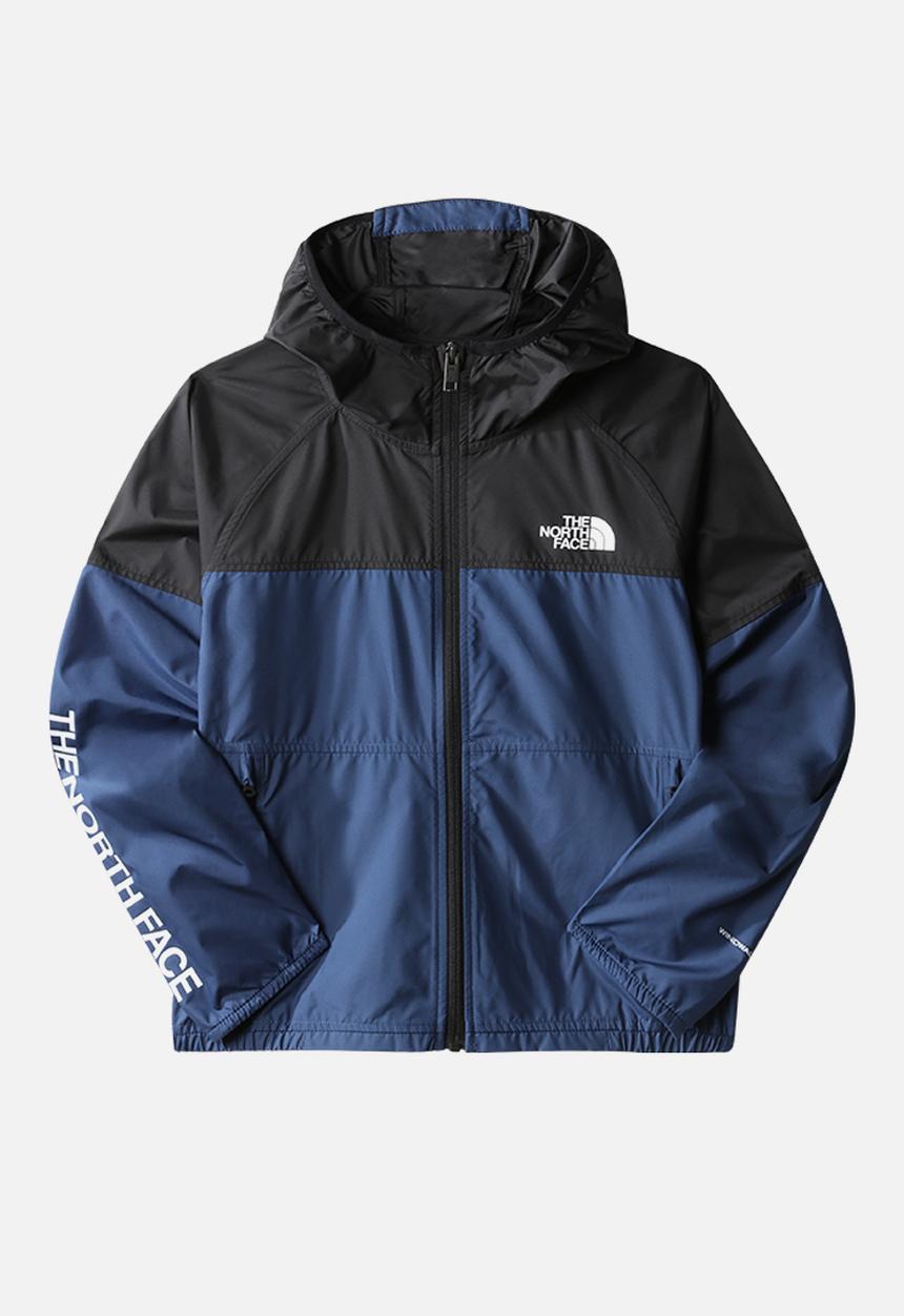The North Face - B never stop hooded wind jacket - blue