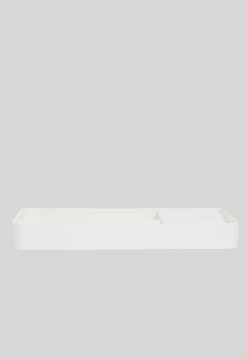 Litem - Flip tray desk organiser - white