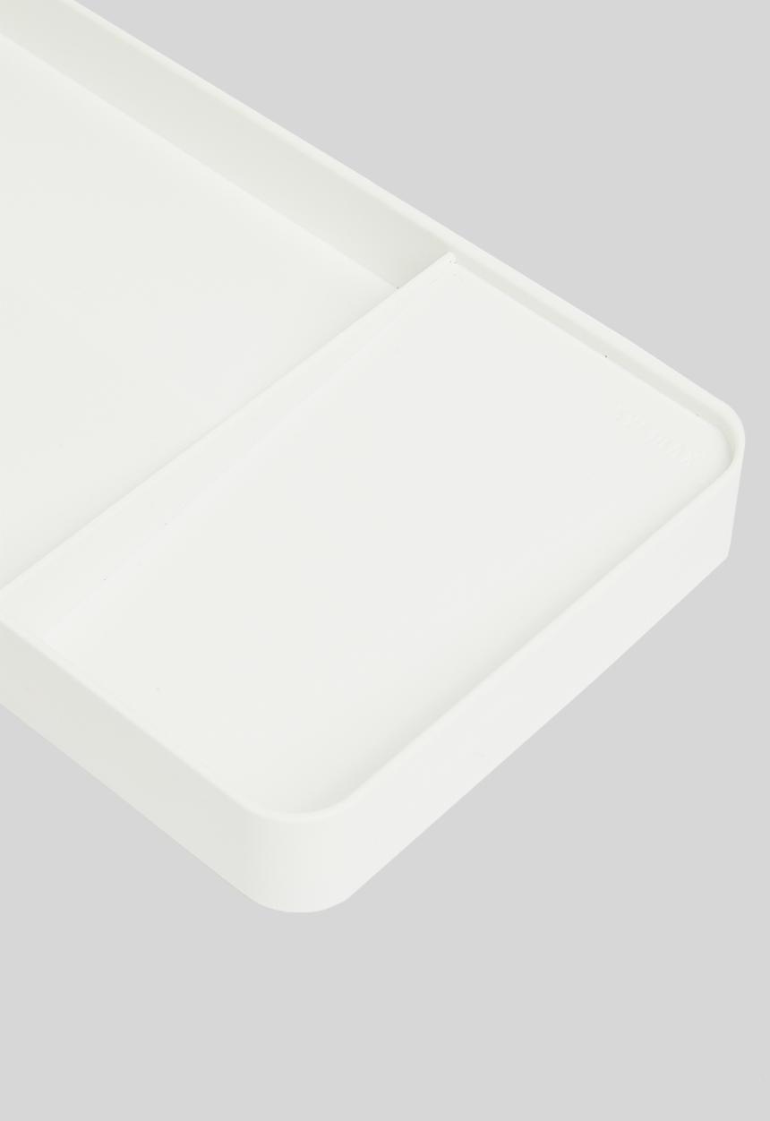 Litem - Flip tray desk organiser - white